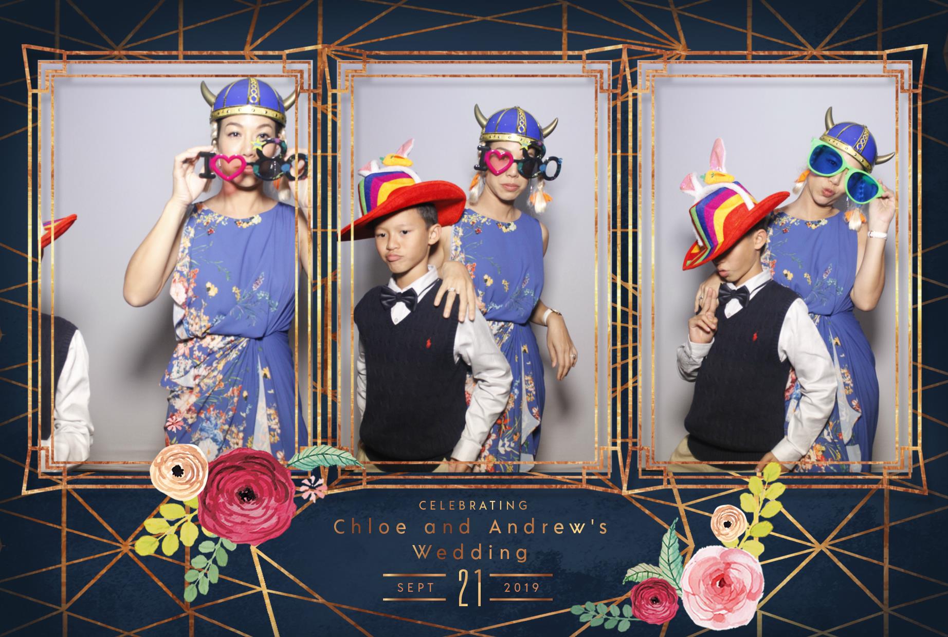 Chloe and Andrew's Wedding | View more photos from the event at gallery.myphotoboothexperience.co.uk/u/MyPhotoBoothExperienceLtd/Chloe-and-Andrews-Wedding